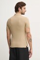 Хлопковое поло Lacoste Koszulka Lacoste Pique Polo Shirt PH4012 02S гладкий бежевый PH4012.02S