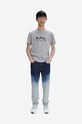 A.P.C. cotton T-shirt Sven CODEU.M26199 gray SS23