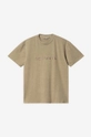 beige Carhartt WIP cotton T-shirt S/S Duster T-shirt Men’s