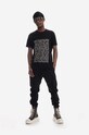 Rick Owens cotton t-shirt black DU01C6250.RNEP3