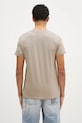 Одежда Хлопковая футболка Alpha Industries Basic T-Shirt 100501.679 бежевый