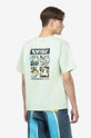 Evisu tricou din bumbac verde