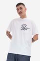 Хлопковая футболка Engineered Garments 23S1H010.NLP014A белый