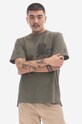 Engineered Garments cotton t-shirt cotton green 23S1H010.NLP016A
