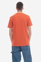 Bavlnené tričko C.P. Company 30/1 Jersey Compact Logo T-shirt 14CMTS048A006011W439 oranžová SS23