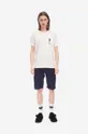 biały C.P. Company t-shirt bawełniany Mercerized Jersey 30/2 Graphic T-shirt