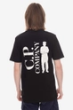 czarny C.P. Company t-shirt bawełniany Męski