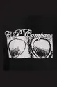černá Bavlněné tričko C.P. Company