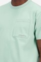 New Balance tricou din bumbac MT23567SAE verde SS23