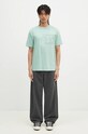 New Balance cotton t-shirt MT23567SAE green