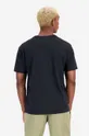 Памучна тениска New Balance черен