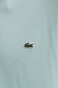 Lacoste t-shirt bawełniany TH6709 LGF TH6709.LGF niebieski SS23