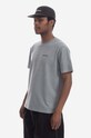 Gramicci t-shirt in cotone G-Short Tee sovrastampa grigio G3SU.T047