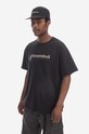 Gramicci t-shirt bawełniany Dancing Man Tee nadruk czarny G3SU.T045