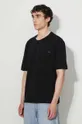 čierna Bavlnené tričko Edwin