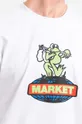 biela Bavlnené tričko Market