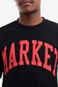 čierna Bavlnené tričko Market