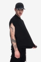 Rick Owens t-shirt bawełniany Knit Jumbo czarny