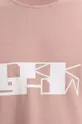 Rick Owens t-shirt bawełniany Tommy różowy