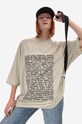 Rick Owens T-shirt Knit Jumbo SS T DU01C6274 RNEP3 other beige DU01C6274.RNEP3.PEARL