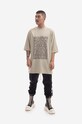 Clothing Rick Owens T-shirt Knit Jumbo SS T DU01C6274 RNEP3 DU01C6274.RNEP3.PEARL beige