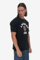 μαύρο Βαμβακερό μπλουζάκι A Bathing Ape Ανδρικά