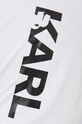 Karl Lagerfeld t-shirt bawełniany 532224.755150 biały