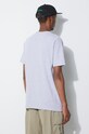 Clothing PLEASURES cotton t-shirt P23SU057 gray