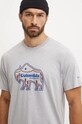 Columbia cotton t-shirt 2036401 gray AW24