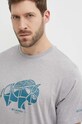 Odzież Columbia t-shirt bawełniany Rockaway River 2036401 szary