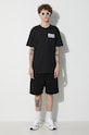 Market t-shirt in cotone 399001473 nero SS23