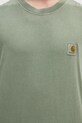 Carhartt WIP cotton t-shirt S/S Nelson T-Shirt green I029949.1YFGD