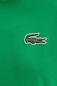 Bavlnené tričko Lacoste TH0062 zelená