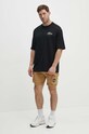 Odzież Lacoste t-shirt bawełniany TH0062 czarny