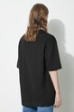 Одяг Бавовняна футболка Lacoste TH0062 чорний