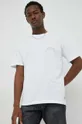 Mercer Amsterdam t-shirt bawełniany biały