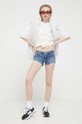 Дрехи Памучна тениска Guess Originals M3GI24K9XF3 бял