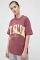 New Balance t-shirt bawełniany Materiał zasadniczy: 100 % Bawełna, Ściągacz: 70 % Bawełna, 30 % Poliester