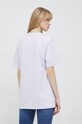 Converse t-shirt bawełniany 10023876.A10 fioletowy