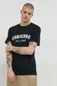 Converse t-shirt bawełniany czarny