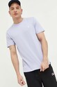 47 brand t-shirt bawełniany MLB New York Yankees BB017TEMBRT580365XQ fioletowy SS23