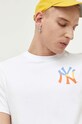 47 brand t-shirt bawełniany MLB New York Yankees BU017TMBECT581663WW