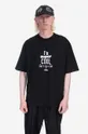 czarny 032C t-shirt bawełniany Cry Oversized Unisex