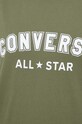 Βαμβακερό μπλουζάκι Converse 10024566.A19