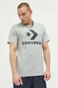 Converse t-shirt bawełniany szary