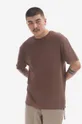 brązowy KSUBI t-shirt bawełniany Unisex