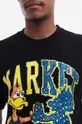 чёрный Хлопковая футболка Market