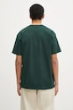 Clothing Carhartt WIP cotton t-shirt S/S American Script T-Shirt I029956.CIXX green