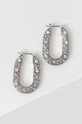 Сережки AllSaints циркон срібний 459067SLV111