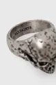 AllSaints pierścionek srebrny srebrny